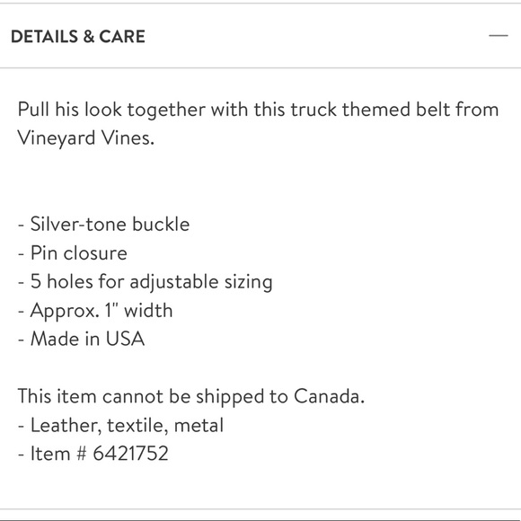 NWT Vineyard Vines Truck & Tree Canvas Club Belt - Picture 11 of 11